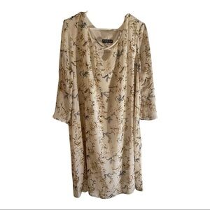 RODAN floral plus size dress